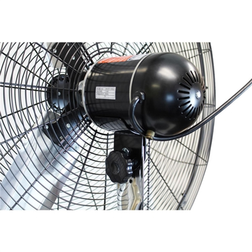 K Tool 77730 Adjustable 30" Pedestal Industrial  Fan w/Wheels