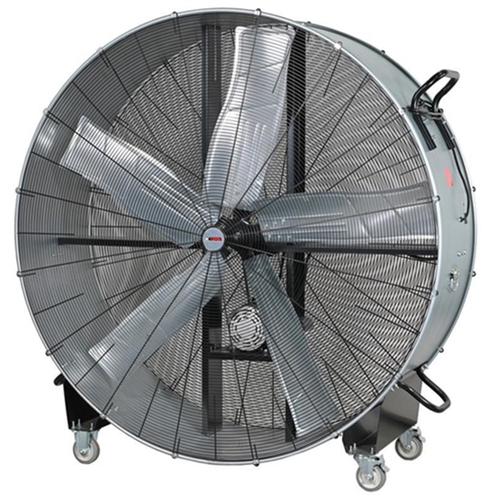 K Tool 77760 60" Belt Drive Drum Fan w/Wheels