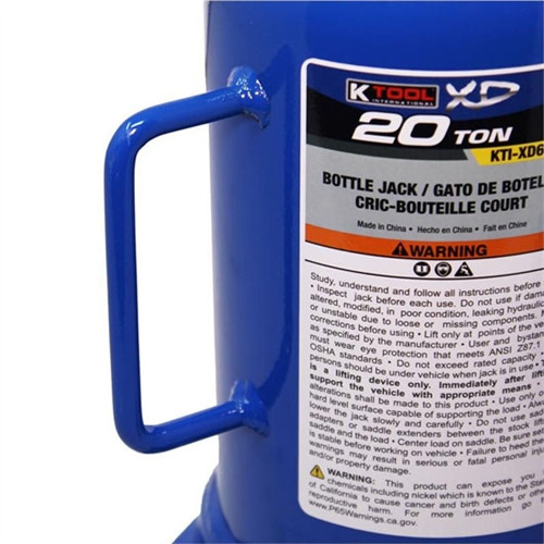 K Tool 20-Ton Welded XD Bottle Jack