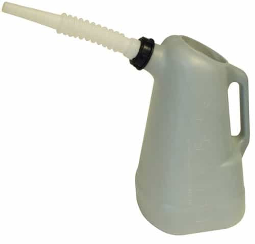 6 Qt. Translucent 8" Pouring Spout Oil Filler