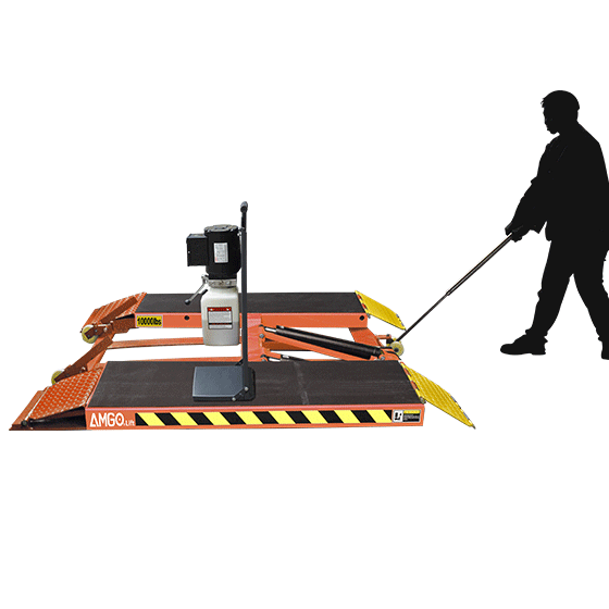 AMGO® Hydraulics LR10 Low-Rise Portable Lift 10000 lbs.