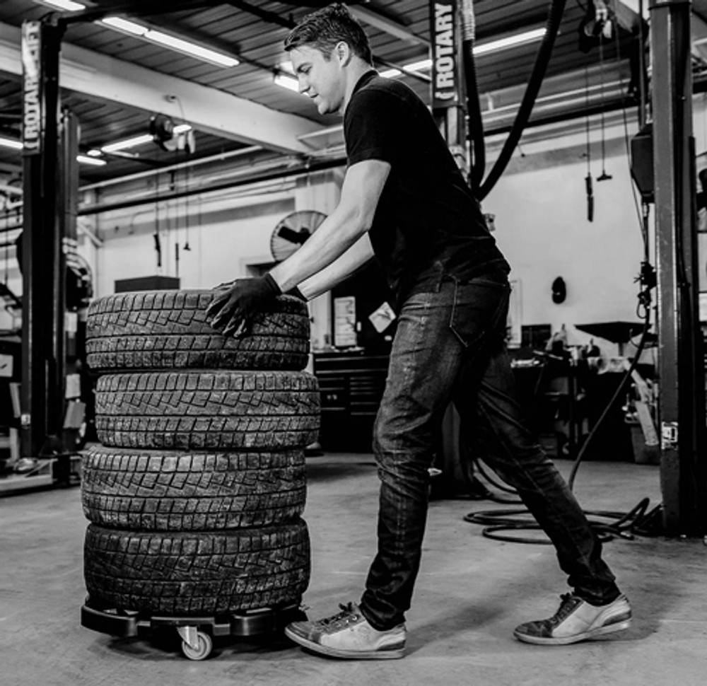 Martins Industries MCTP Canuck Tire Puck - Tire & Wheel Trolley