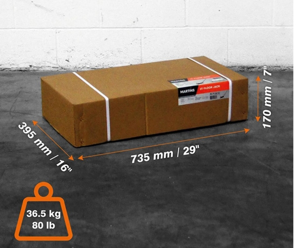 Martins Industries MFJ-3T 3-Ton Floor Jack