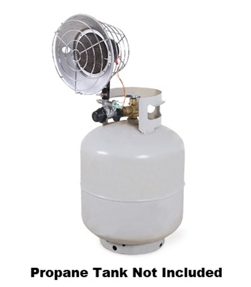 Mi-T-M MH-0015-IM10 Tank-Top Propane Heater 16,000 BTU's