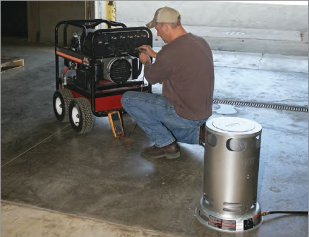 Mi-T-M MH-0080-CM11 Portable Propane Convection Heater, 30-80,000 BTUs