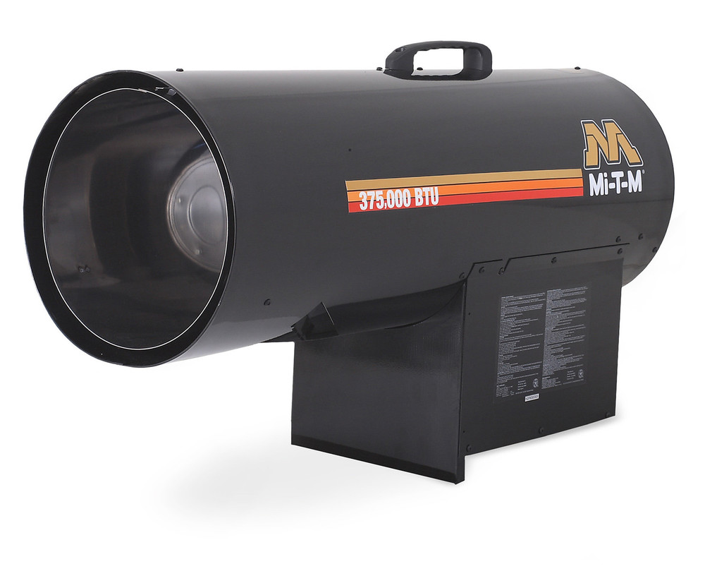 Mi-T-M MH-0375-LM10 Portable Propane Forced Air Heater 375,000 BTUs