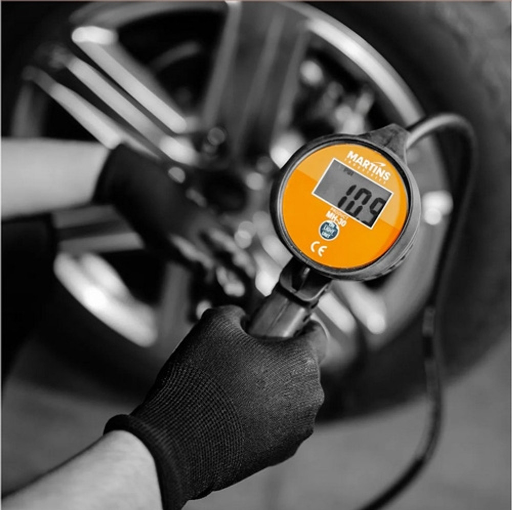 Martins Industries MH-30 Flate Mate Handheld Digital Tire Inflator