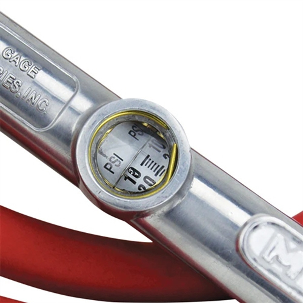 Milton S-505 Tire Inflator Gauge w/Single Head Chuck