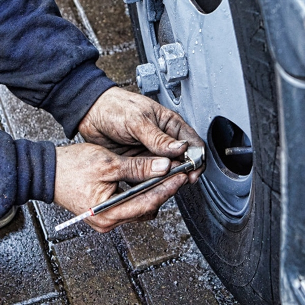 Milton S-927 Tire Pencil Pressure Gauge w/Dual Head Air Chuck