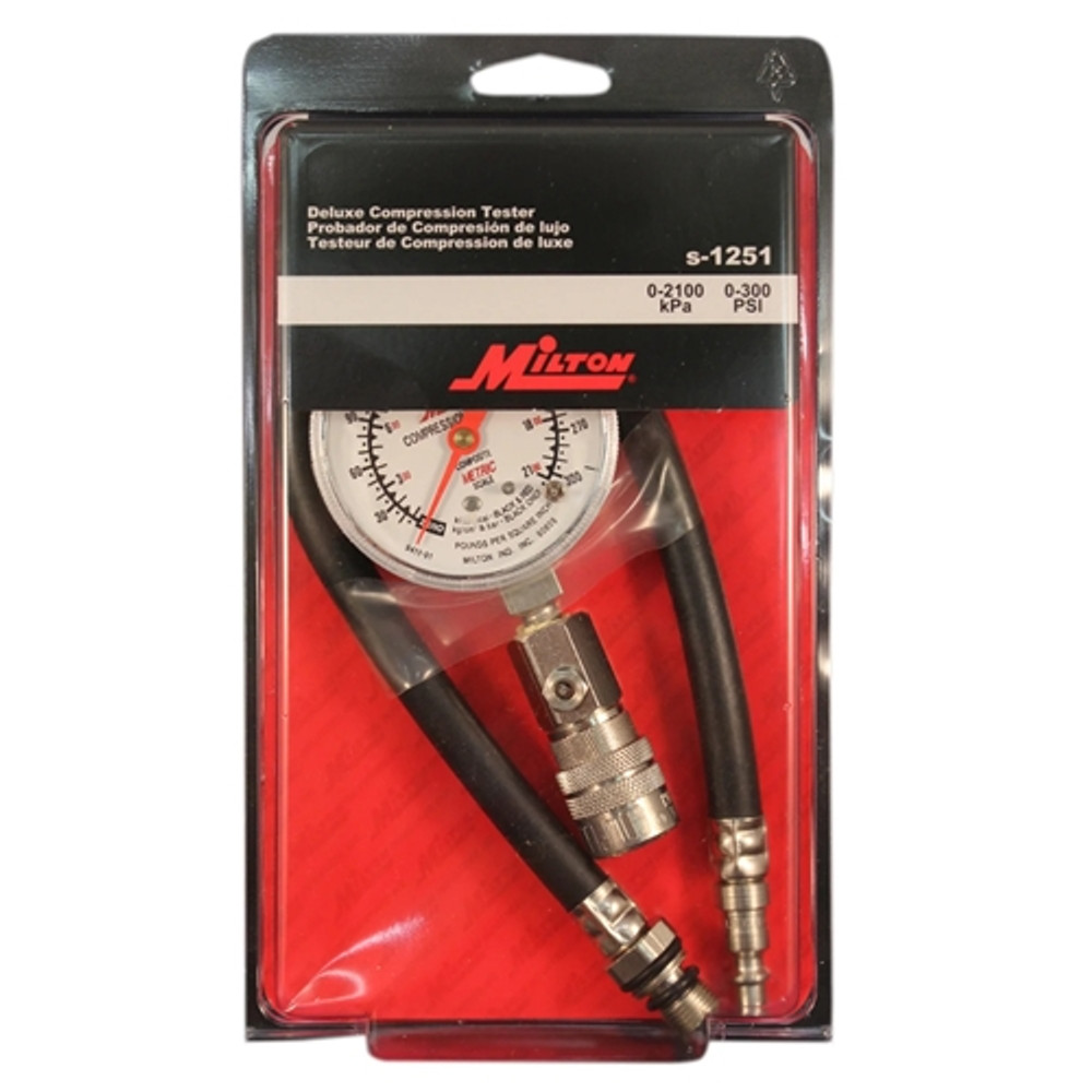 Milton® S-1251 Deluxe Compression Tester Milton® S-1251 Deluxe Compression Tester