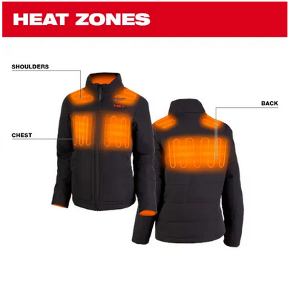 Milwaukee® 234B-21 Women's M12™ Heated AXIS™ Jacket Kit - Black