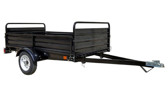 DK2 MMT5X7 5ft x 7ft Multi Purpose Black Steel Utility Trailer
