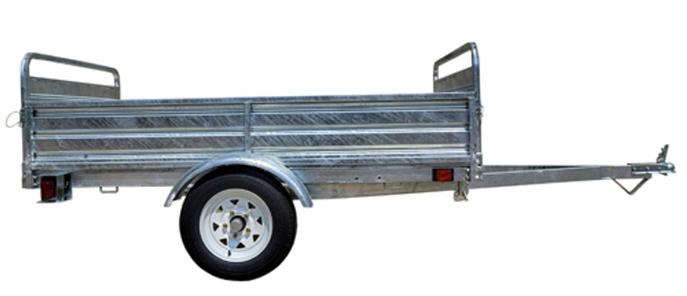 DK2 MMT5X7G Galvanized 5ft x 7ft Multi Purpose Utility Trailer DK2 MMT5X7G Galvanized 5ft x 7ft Multi Purpose Utility Trailer