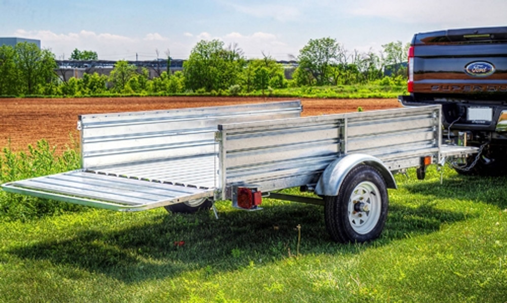 DK2 MMT5X7G Galvanized 5ft x 7ft Multi Purpose Utility Trailer DK2 MMT5X7G Galvanized 5ft x 7ft Multi Purpose Utility Trailer