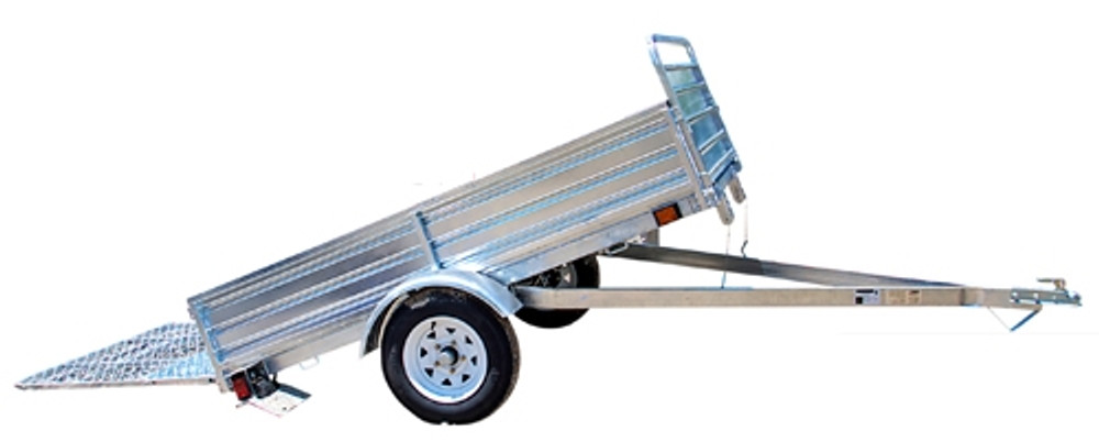 DK2 MMT5X7G-DUG 5ft x 7ft Galvanized Mighty Multi Utility Trailer w/Drive Up Gate DK2 MMT5X7G-DUG 5ft x 7ft Galvanized Mighty Multi Utility Trailer w/Drive Up Gate