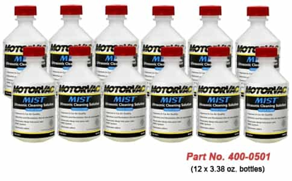 MotorVac Ultrasonic MiST™ Cleaning Solution - 12 Pack