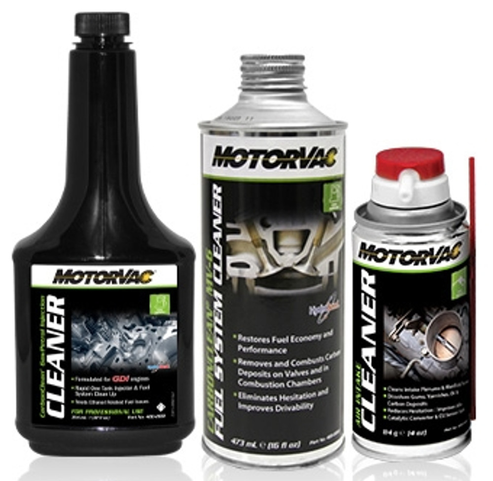 MotorVac 400-9910 CarbonClean® MV3K 3-Part Gas/Petrol Fuel K