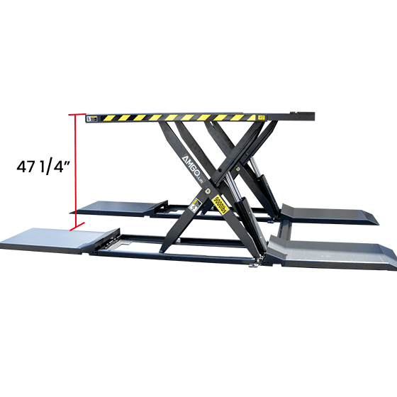AMGO® Hydraulics MRL09 Mid-Rise Scissor Lift 9,000 lbs.