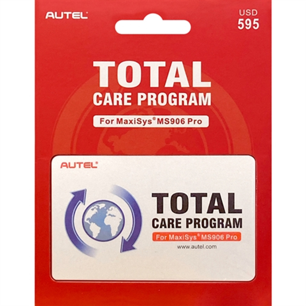 Autel MS906PRO Total Care Program Card