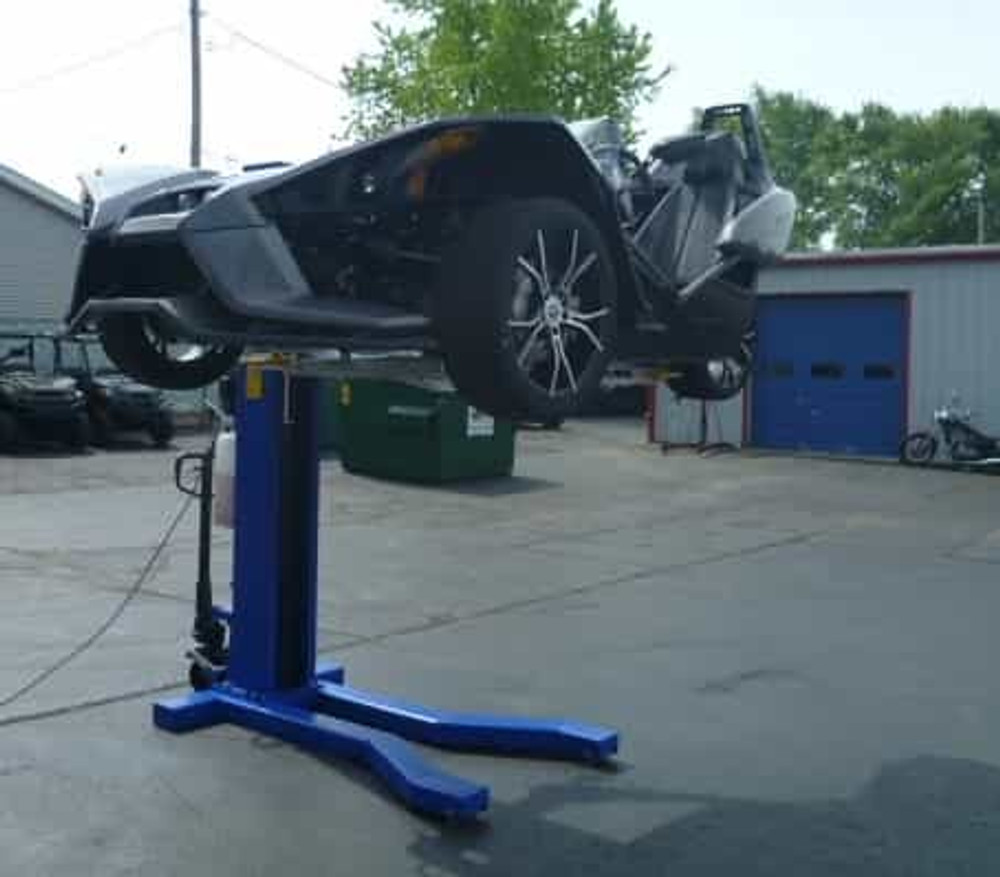 iMobile MSC-6KLP 6,000lb. Low Profile Mobile Single Column Lift