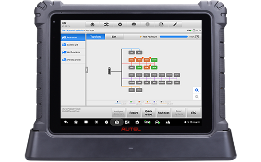 Autel MSULTRA MaxiSys Ultra Diagnostic Tablet w/Advanced VCMI