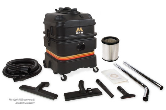 Mi-T-M MV-1300-0MEV 13-Gallon Wet/Dry Vacuum