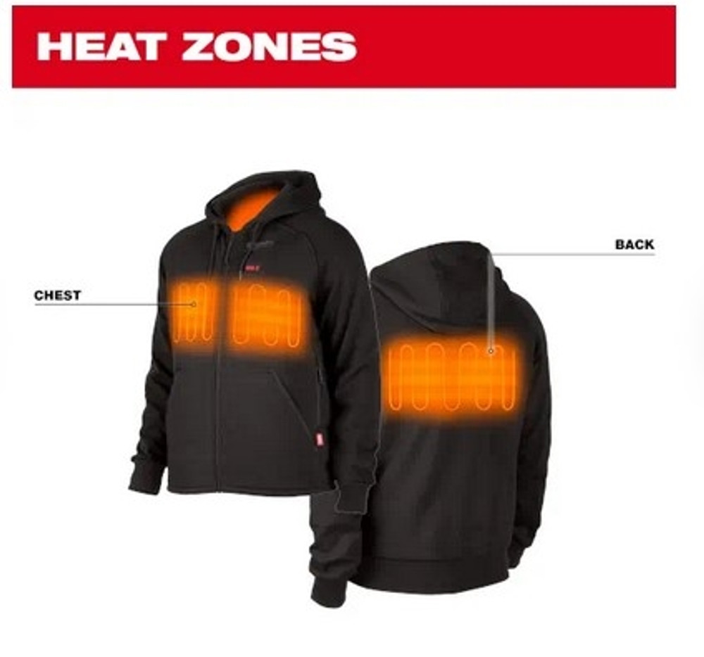 Milwaukee® 306B-21 M12™ Heated Hoodie Kit - Black