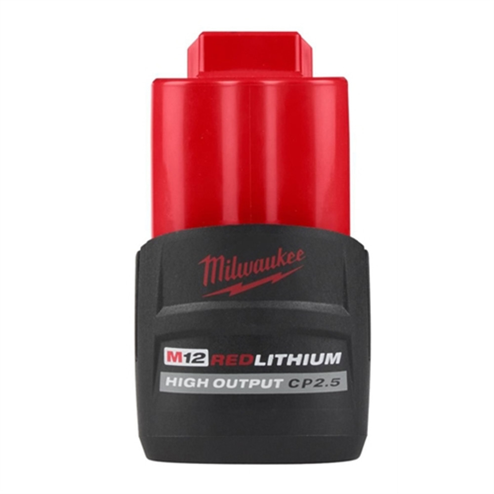 Milwaukee 48-11-2425 M12™ REDLITHIUM™ HIGH OUTPUT™ CP2.5 Battery Pack