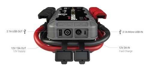 NOCO GB70 Genius Boost HD 2000A 12V Lithium Jump Starter