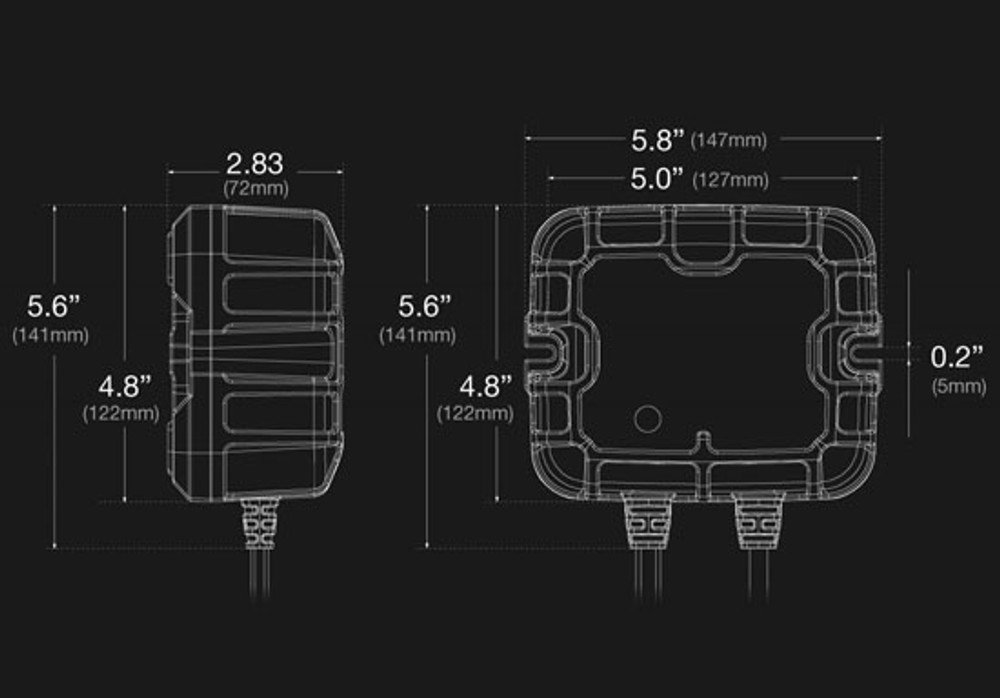 NOCO® GENPRO10X1 12V 1-Bank, 10-Amp On-Board Battery Charger