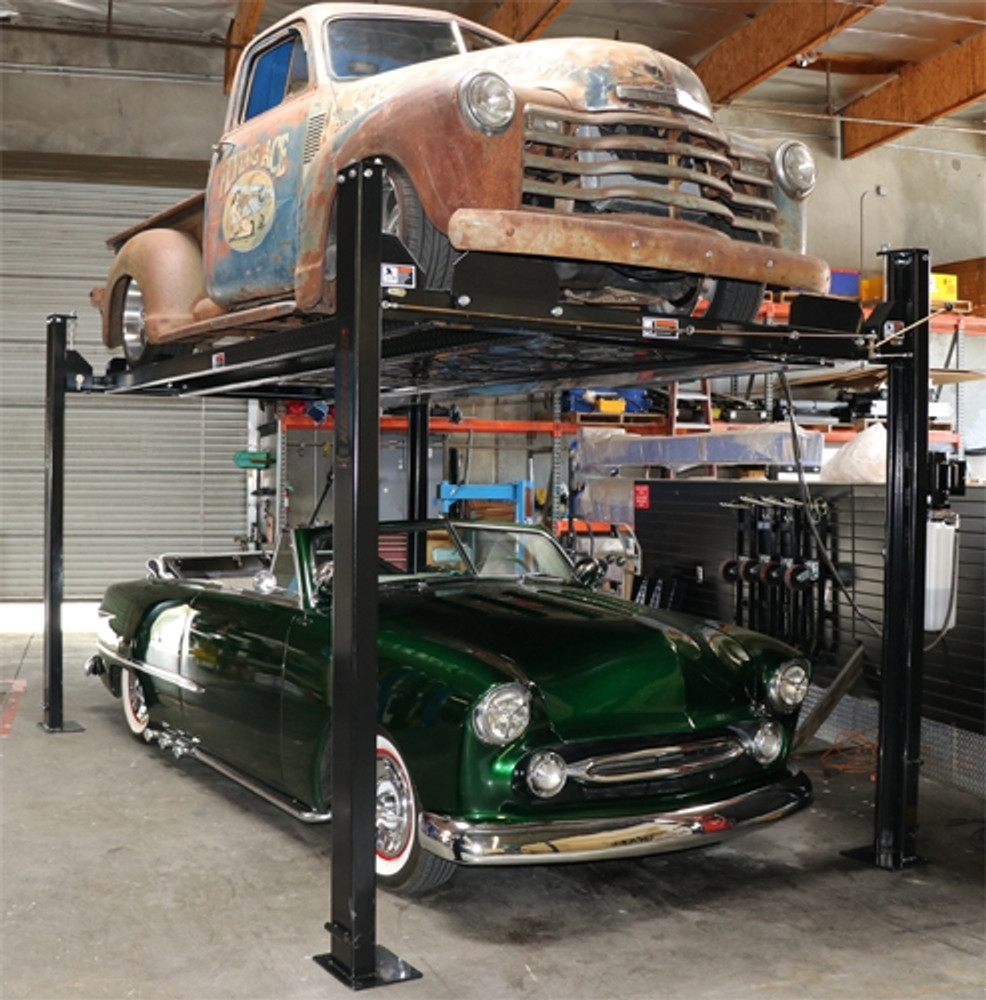 Nationwide NW-4-8KNPlus 8,000lb Ex-Tall 4 Post Car Storage & Service Parking Lift