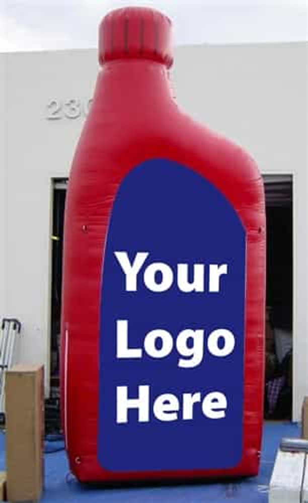 Custom Design 15' Inflatable Oil Bottle