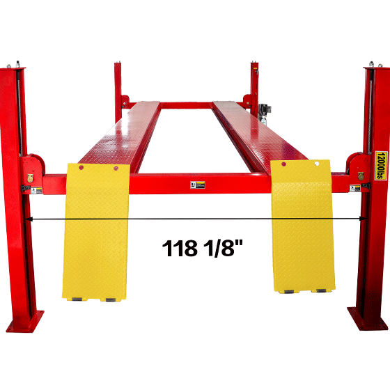 AMGO® Hydraulics PRO-12SX 4 Post Lift 12,000 lbs