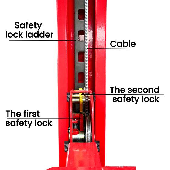 AMGO® Hydraulics PRO-40E Ex-Length Heavy-Duty 4 Post Truck Lift 40,000 lbs