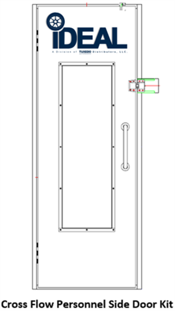 iDeal PSB-AFCF-PSDK-AK Personnel Side Door Kit
