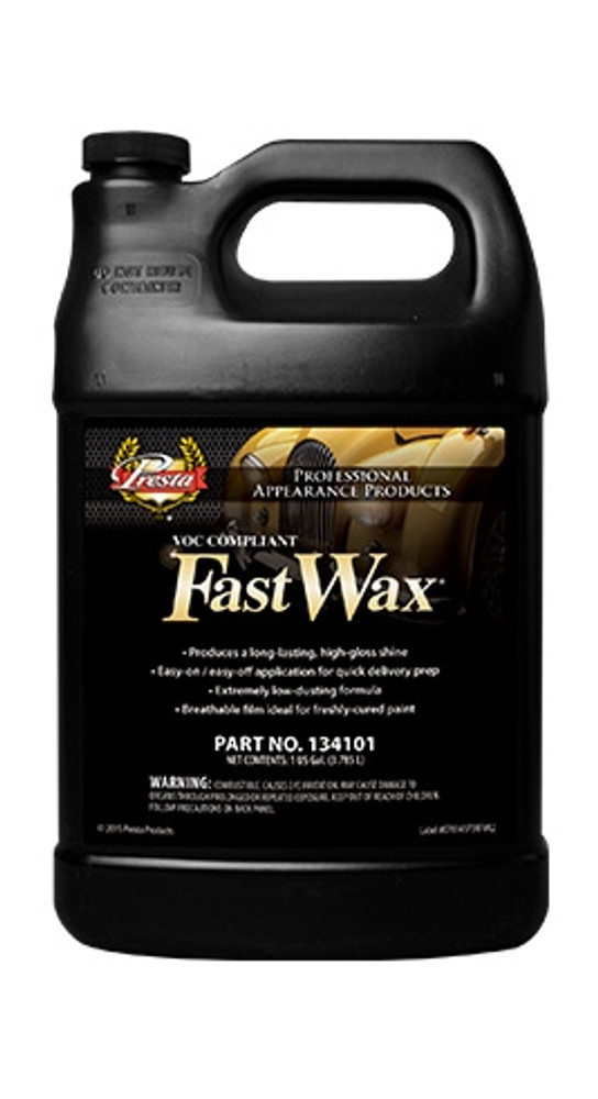 Presta 134101 VOC Compliant Fast Wax® 1-Gallon Presta 134101 VOC Compliant Fast Wax® 1-Gallon