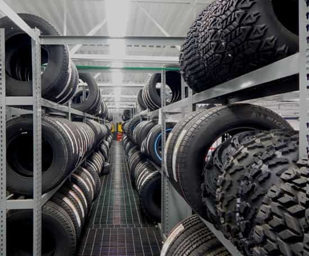 RiveTier® I 5DES Double Starter 5 Tier Tire Rack - 10 Shelves