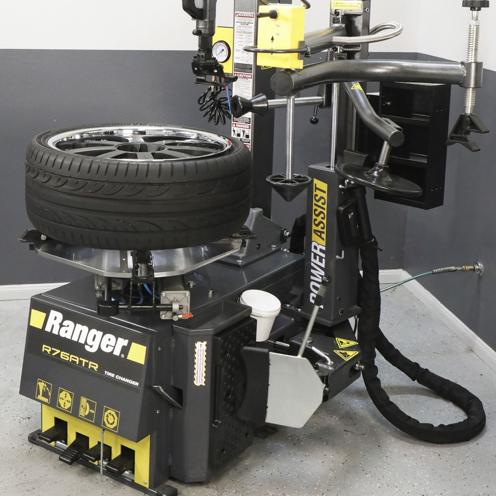 Ranger R76ATR-L NextGen™ Tilt-Back Tire Changer w/ Assist Tower - 110V