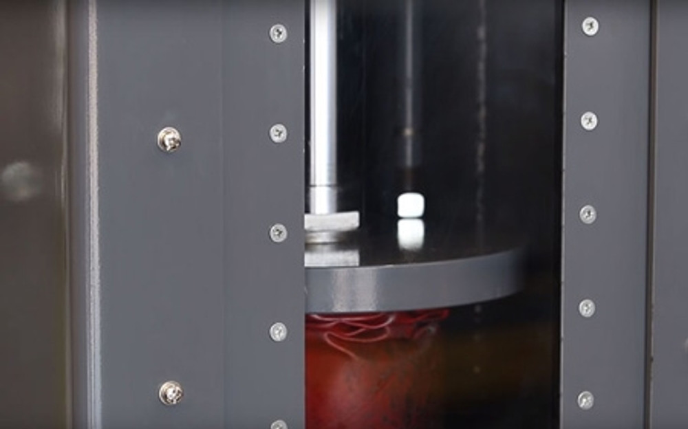 Ranger RP-30FCH  Electric/Hydraulic Oil Filter Crusher w/Stand / 15-Ton Capacity