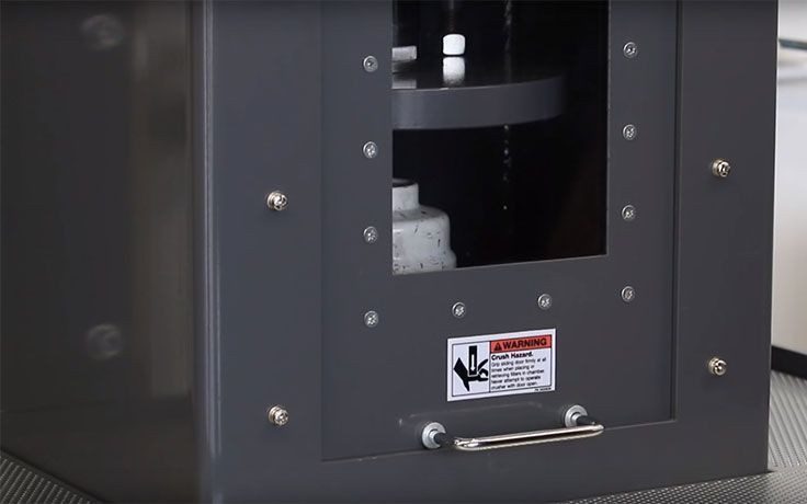 Ranger Heavy-Duty Hydraulic Oil-Filter Crusher w/ Stand 25-Ton Capacity