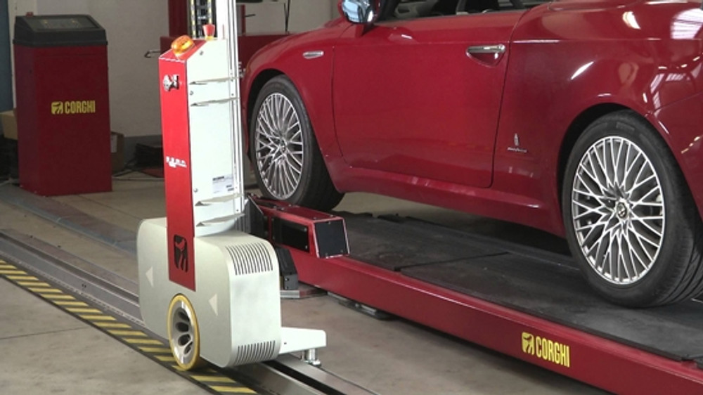 Corghi REMO Compact Clampless Wheel Alignment System