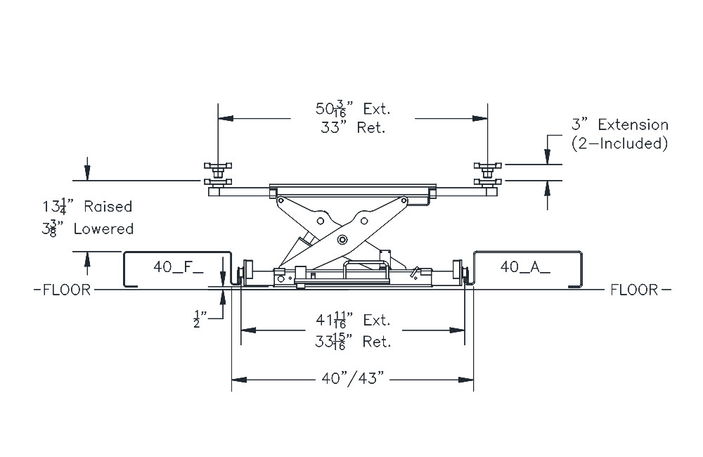 Challenger RJ6 6,000lb Rolling Jack