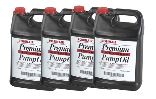 Robinair 13204 1 Gallon Oil Vac Pump - 4 Pack
