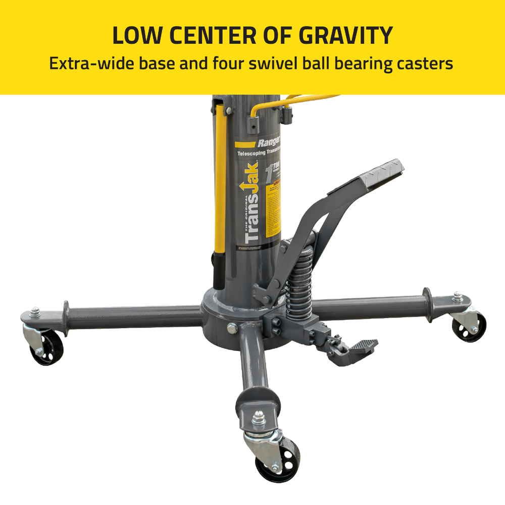 Ranger RTJ-1 2,000 lb Telescoping Transmission Jack