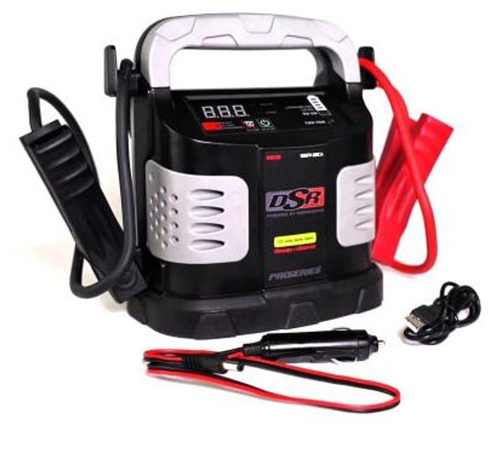 Schumacher Elec DSR132 900 Cranking Amp Ultra Cap Lithium Hybrid Jump Starter