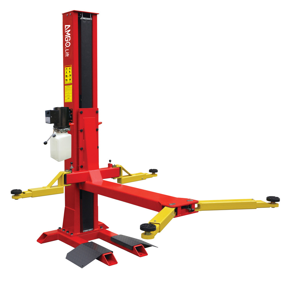 AMGO® Hydraulics SL-7 7,000 lb. Single Column Car Lift