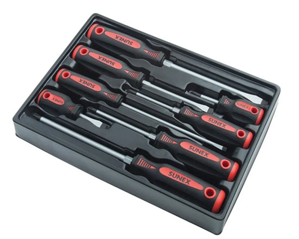Sunex 118SS Combination Screwdriver Set - 8-Piece