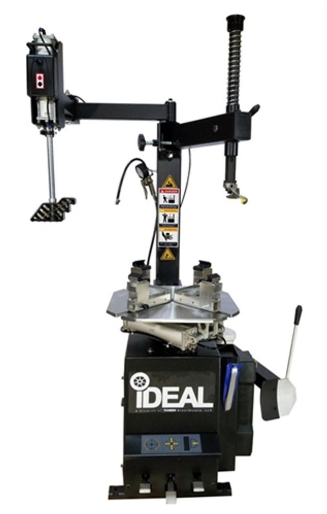 iDeal TC-400M-B-PL230-K-BLK Limited Black Motorcycle Tire Changer w/Assist Arm