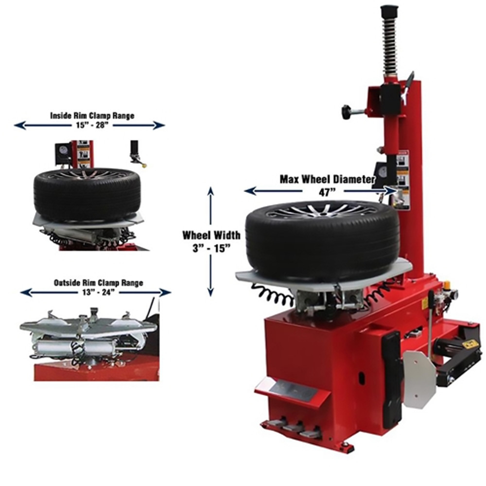 Tuxedo TC-950 Semi Automatic Swing Arm Tire Changer Tuxedo TC-950 Semi Automatic Swing Arm Tire Changer