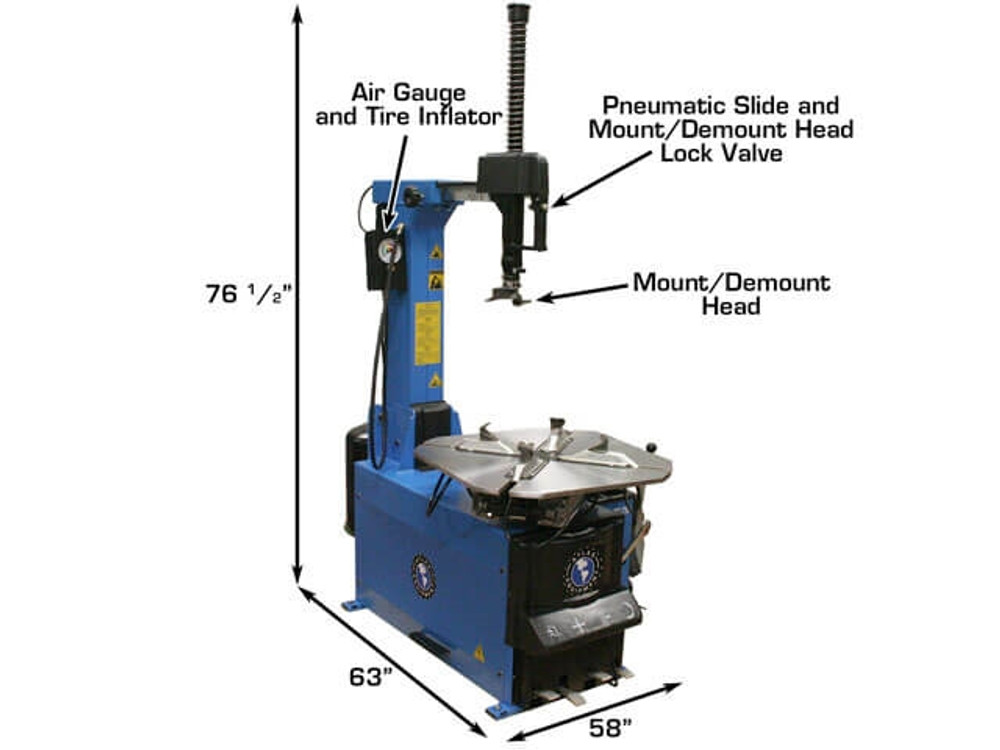Atlas® TCWB-COMBO3 TC755 Tire Changer & WB49-2  Wheel Balancer Combo